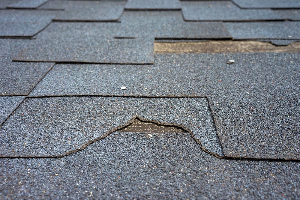 roof damage cause